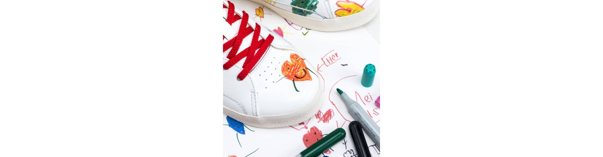 The most touching custom sneaker design by the AFOUR team