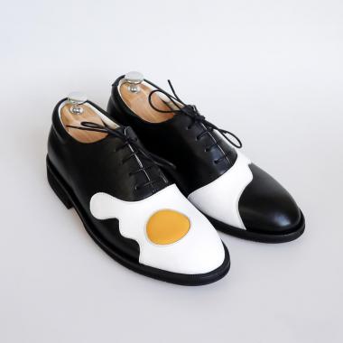 Surrealistic men's shoes Eggy Poxford