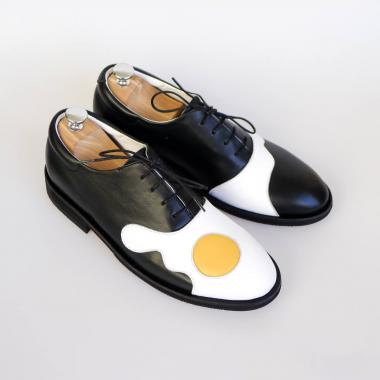 Surrealistic men's shoes Eggy Poxford
