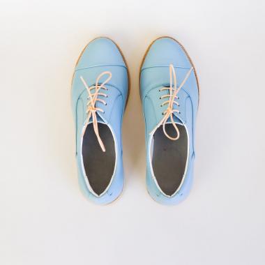 Womens shoes Oxford №2 Sky