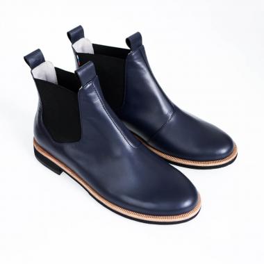 Women boots Chelsea #4 Navy