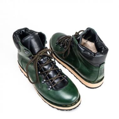 Ботинки Hiker №1 HS зеленые