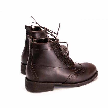 Высокие мужские ботинки Hi Brogue №1 Mocco