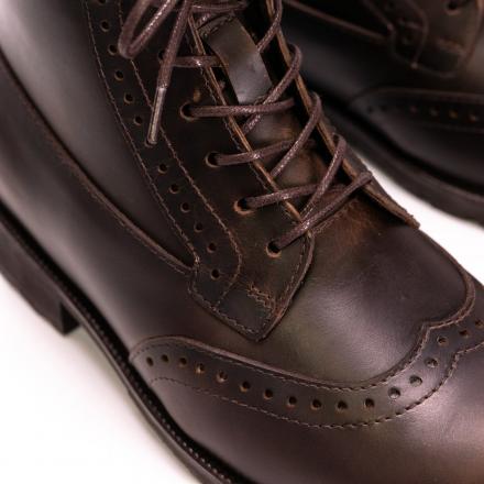 Высокие мужские ботинки Hi Brogue №1 Mocco