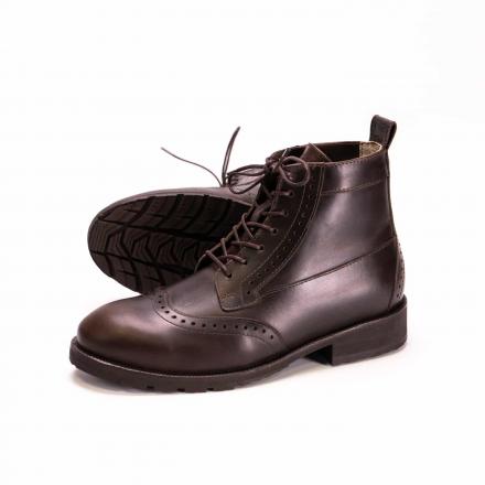 Высокие мужские ботинки Hi Brogue №1 Mocco