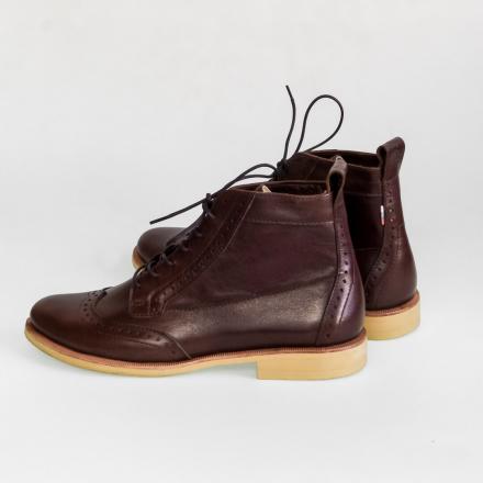 Зимние женские ботинки броги Isadora Browny