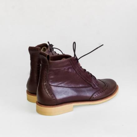 Зимние женские ботинки броги Isadora Browny