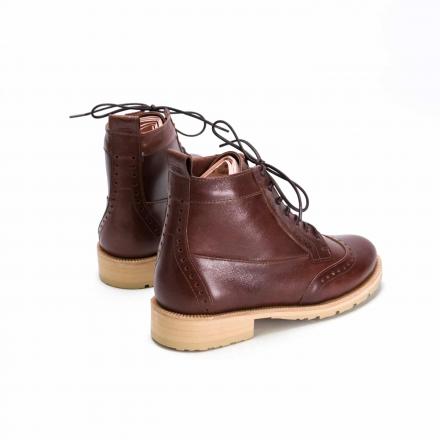 Зимние женские ботинки броги Isadora Browny