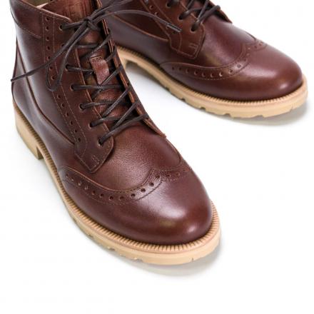 Зимние женские ботинки броги Isadora Browny