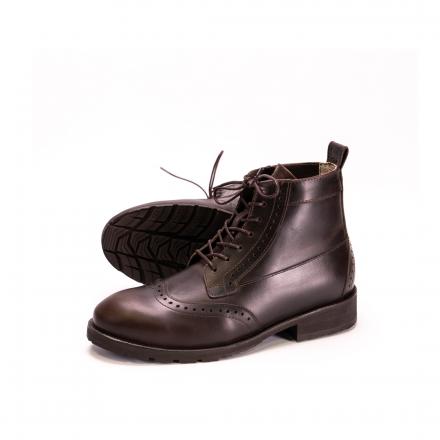 Зимние мужские ботинки Hi Brogue №1 Mocco