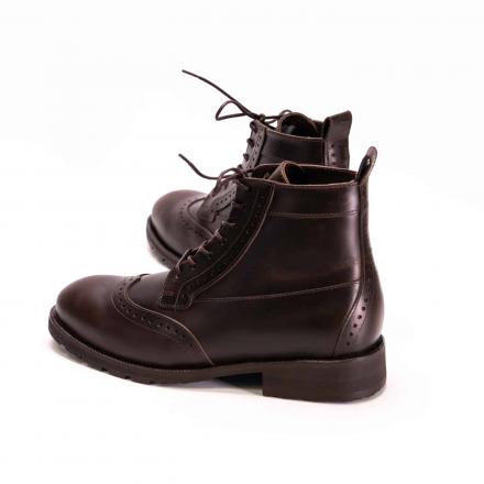 Зимние мужские ботинки Hi Brogue №1 Mocco