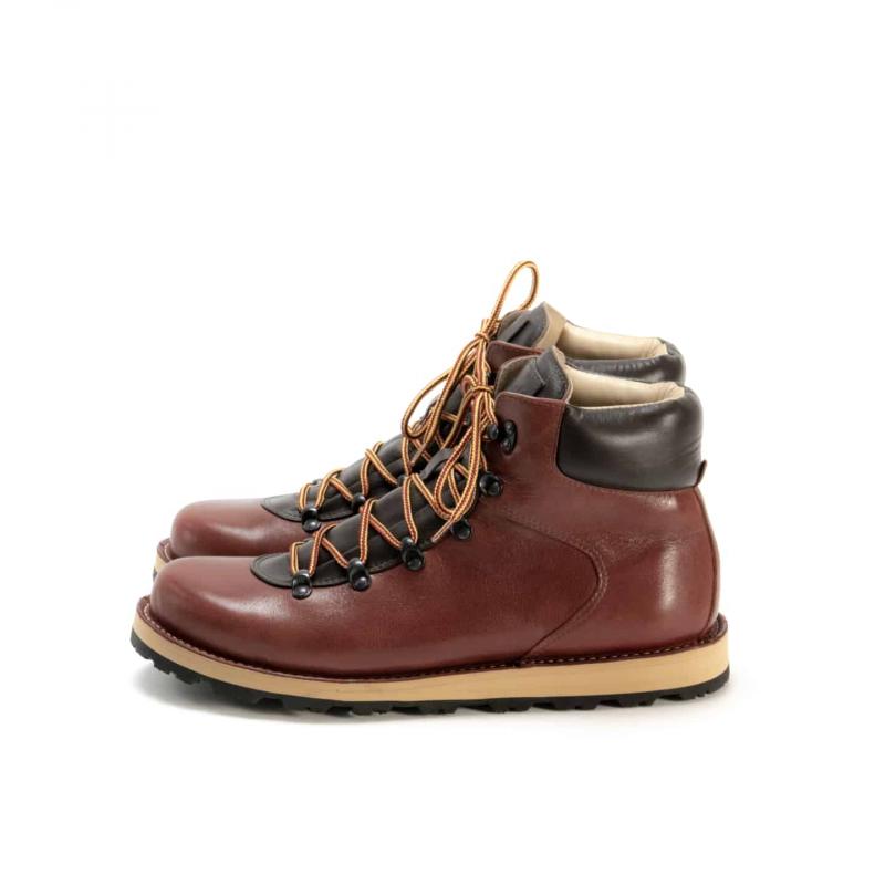 Зимние кожаные ботинки для хайкинга Hiker #1 HS Browny