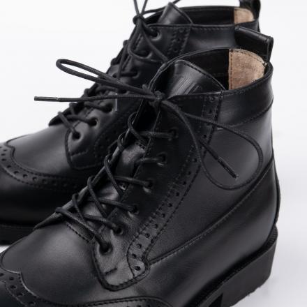 Зимние мужские ботинки Hi Brogue All Black