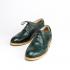 Classic mens shoes Brogue №1 Emerald