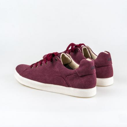 Orongo Burgundy Canvas Sneakers