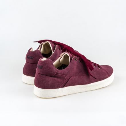 Orongo Burgundy Canvas Sneakers