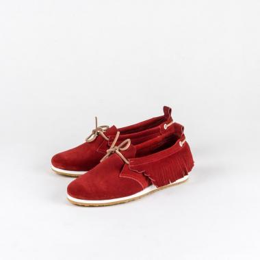 Women's moccasins Spaghetti Red