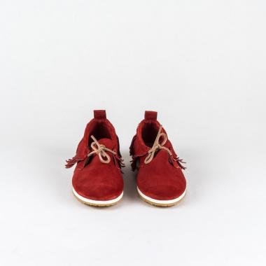 Women's moccasins Spaghetti Red