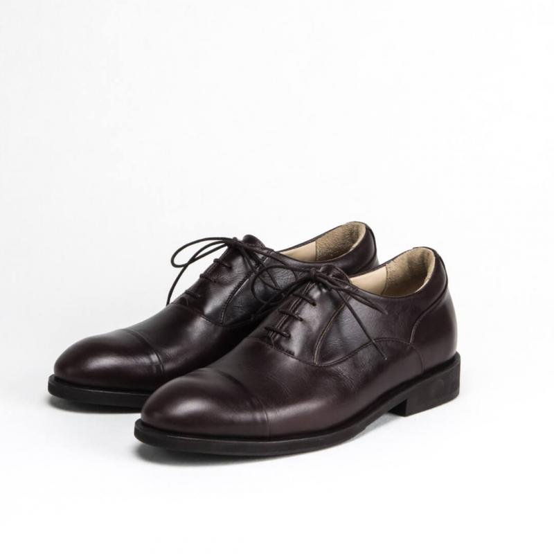 Классические кожаные мужские ботинки Oxford №1 Mocco