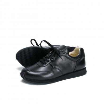 Кожаные кроссовки CODE All Black
