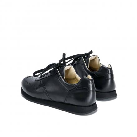 Кожаные кроссовки CODE All Black