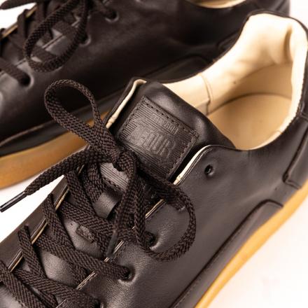 Классические кожаные кеды Orongo Mocco