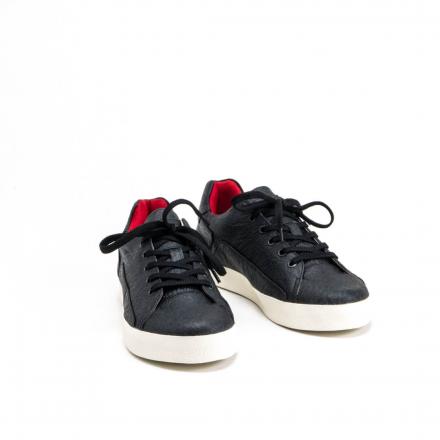 Кеды из альтернативной кожи Orongo Pinatex Black