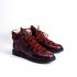 Бордовые кожаные ботинки Hiker #1 HS Bordeaux