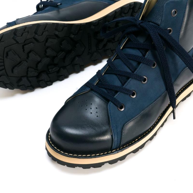 navy blue hiking boots