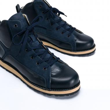 Leather boots Orongo Hike Navy