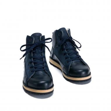 Leather boots Orongo Hike Navy