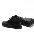 Ботинки Hiker #1 HS из черной кожи с текстурой карбона