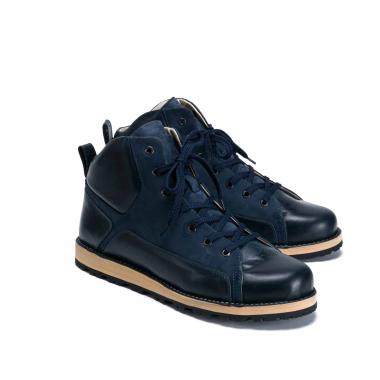 Winter leather boots Orongo Hike Navy