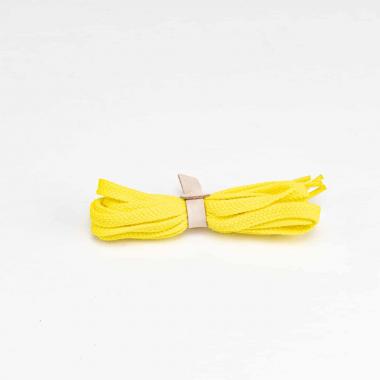 Lemon flat laces for trainers and sneakers 