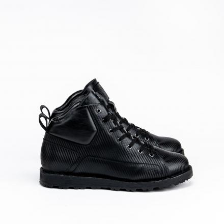 Зимние кожаные ботинки Orongo Hike Carbon Black