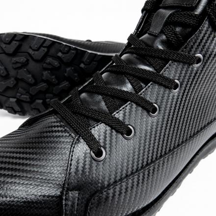 Зимние кожаные ботинки Orongo Hike Carbon Black