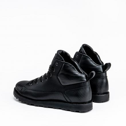 Зимние кожаные ботинки Orongo Hike Carbon Black