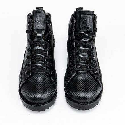 Зимние кожаные ботинки Orongo Hike Carbon Black