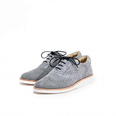 Womens shoes Brogue №2 Grey