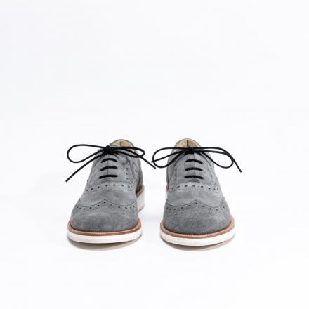 Женские полуботинки Brogue №2 Grey