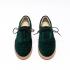 Womens shoes Brogue №2 Emerald suede