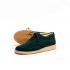 Womens shoes Brogue №2 Emerald suede