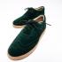 Womens shoes Brogue №2 Emerald suede