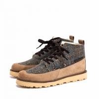 Ботинки в стиле милитари Paladin Harris Tweed