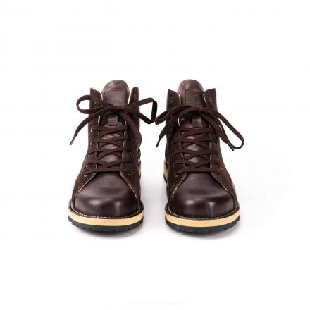 Зимние ботинки из кожи и замши Orongo Hike Chocolate