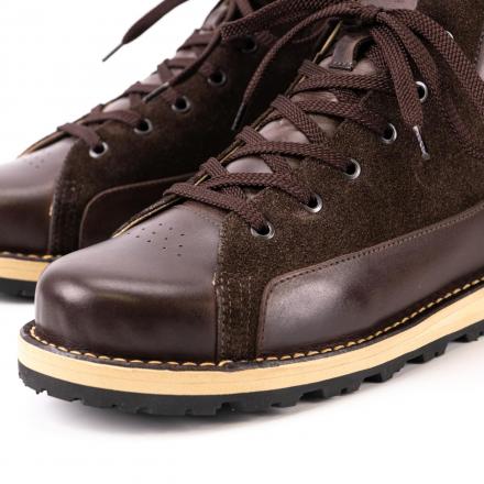 Зимние ботинки из кожи и замши Orongo Hike Chocolate