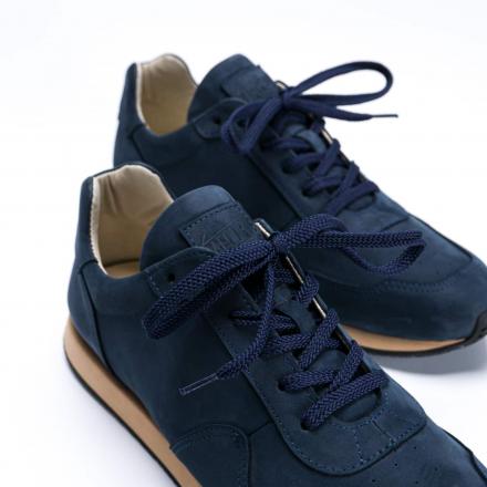 Кроссовки из синего нубука CODE Navy nubuck