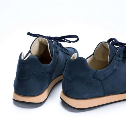 Кроссовки из синего нубука CODE Navy nubuck