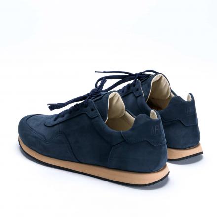 Кроссовки из синего нубука CODE Navy nubuck