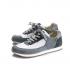 Shadow Pigeon gray nubuck and leather sneakers